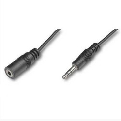 ÷ Cable audio mini jack 3.5mm macho-hembra 2.5metros equip - 169-EQ14708207101
