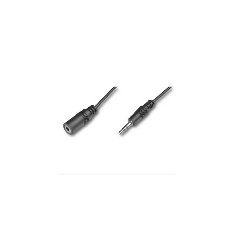 ÷ Cable audio mini jack 3.5mm macho-hembra 2.5metros equip - 169-EQ14708207101