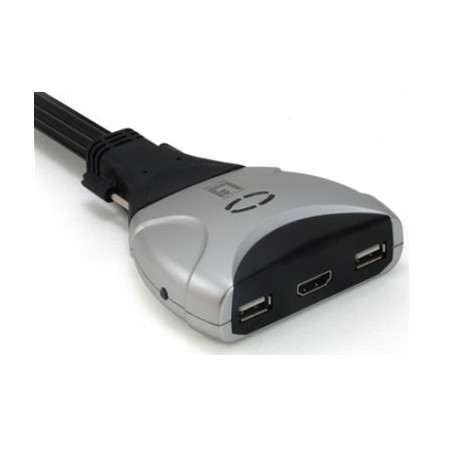 ÷ Conmutador automatico level one v/t/m 1a2 cpus hdmi usb con audio cables incluidos - 169-LOKVM-0290