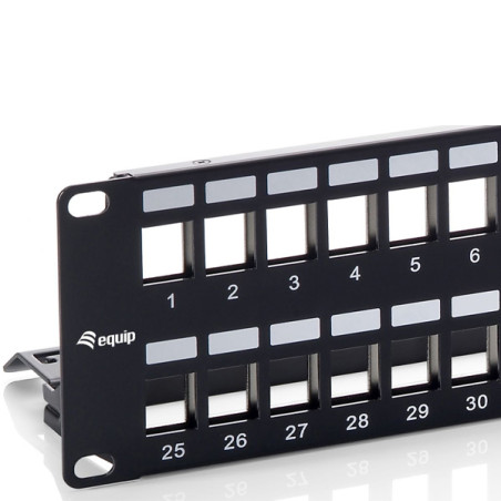 ÷ Patch panel vacio cat.6 apantallado 48 puertos keystone 2u - 169-EQ769349