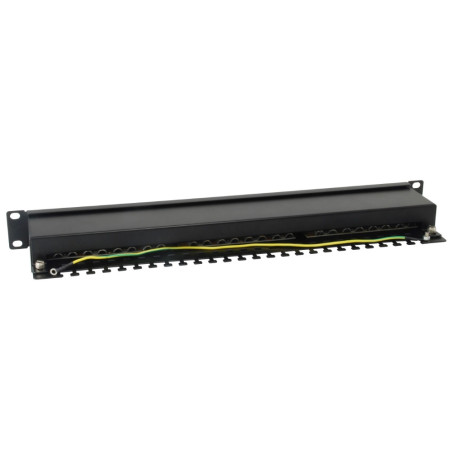 ÷ Patch panel 24 puertos categoria 6 apantallado color negro - 169-EQ326425