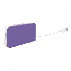 ÷ Hub usb 2.0 approx appht4p a 4xusb-a 2.0 color morado - 169-APPHT4P
