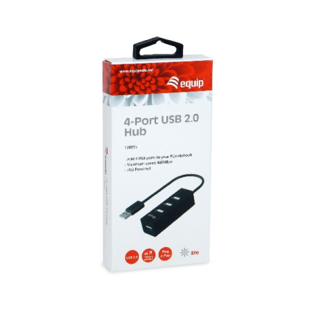 ÷ Hub usb 2.0 equip life a 4xusb-a 2.0 - 169-EQ128955
