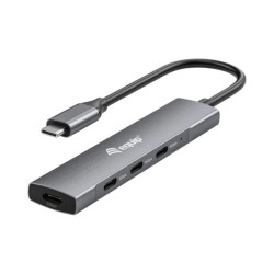 ÷ Hub usb-c equip life usb3.2 gen1 4 puertos usb-c - 169-EQ128963