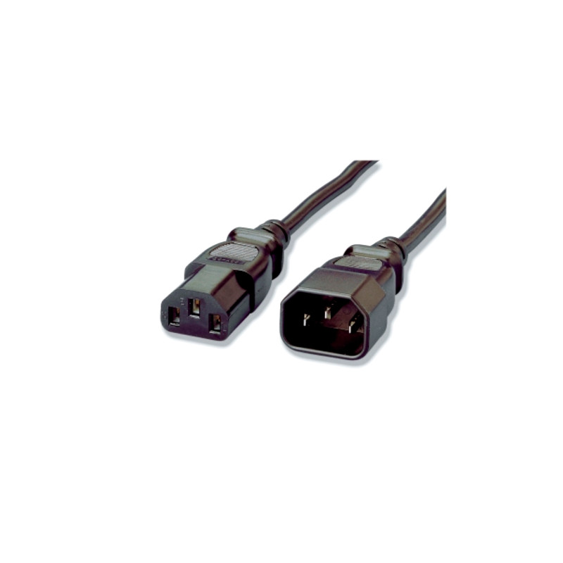 ÷ Cable alargo alimentacion iec macho - hembra equip 1,8m 112100 - 169-EQ112100