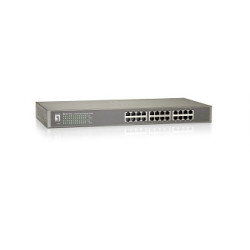 ÷ Switch level one no gestion 24 puertos 10/100 rack 19\" - 169-LOFSW-2450