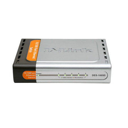 ÷ Switch no gestionable d-link des-1005d 5p ethernet sobremesa no rack - 169-DLINKDES-1005D