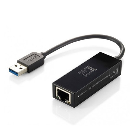 ÷ Adaptador usb 3.0 a gigabit ethernet rj45 level one - 169-LOUSB-0401