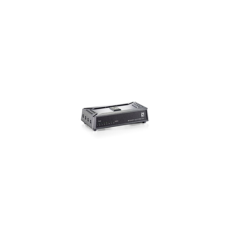 ÷ Switch level one no gestion 8 puertos 10/100 mini no rack base magnetica - 169-LOFSW-0808TX