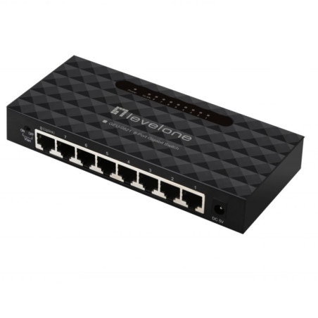 ÷ Switch level one no gestion 8p 10/100/1000 geu-0821 - 169-LOGEU-0821