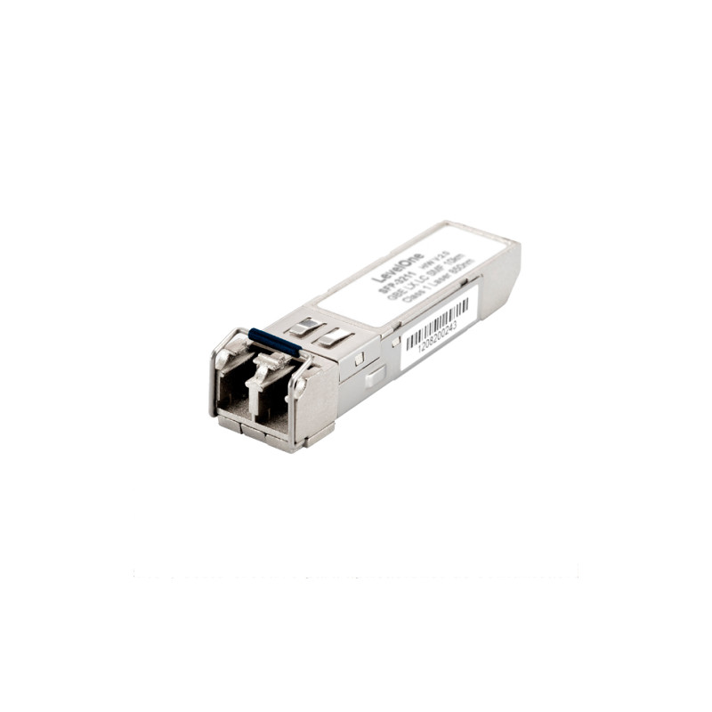 ÷ Transceiver gigabit sfp module level one singlemode 1.25g 1310nm fp-ld 10km duplex lc - 169-LOSFP-3211
