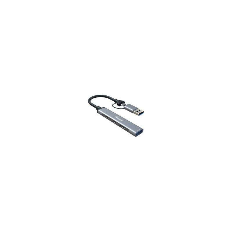 4-Port USB-C3.2-Hub-3xUSB-C/USB-A +USB-A Adapt.10Gbps - 169-EQ128969