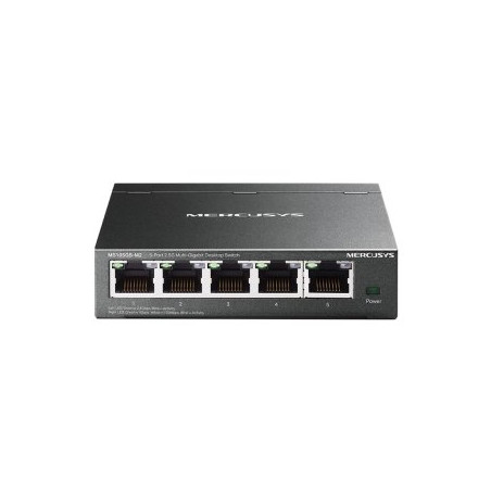 ÷ Switch no gestionable mercusys ms105gs-m2  5p 5x2.5gb carcasa metalica - 169-TPMMS105GS-M2