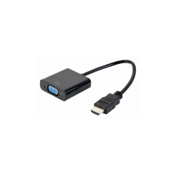 CABLE ADAPTADOR GEMBIRD HDMI MACHO A VGA HEMBRA - A-HDMI-VGA-04