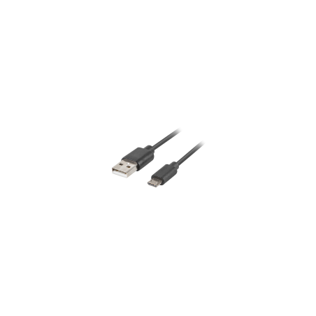 CABLE USB LANBERG 2.0 M/MICRO USB M QUICK CHARGE 3.0 1M NEGRO - CA-USBM-20CU-0010-BK
