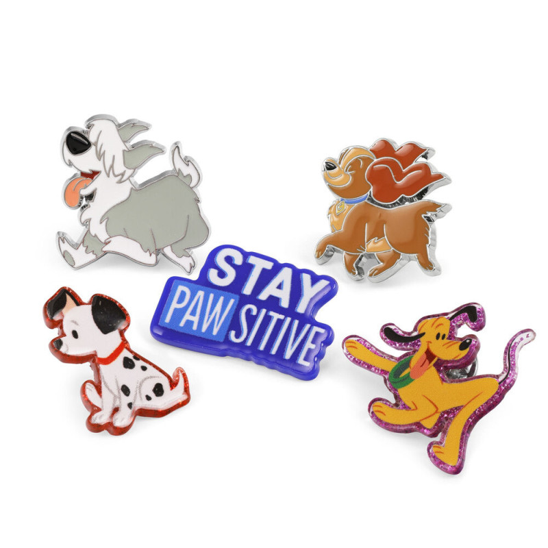 Set 5 pins Perros Disney - 198660080736