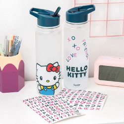 Botella con pegatinas Hello Kitty 650ml - 5056577741513