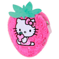 Monedero peluche Fresa Hello Kitty - 8445118091625
