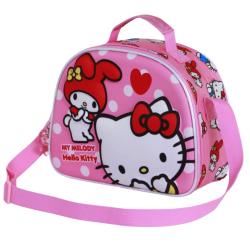 Bolsa portameriendas 3D Lovely Hello Kitty and Friends - 8445118093407