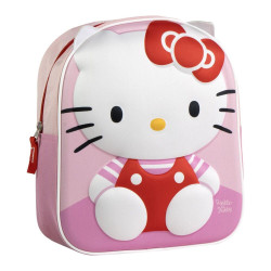 Mochila 3D Hello Kitty 28cm - 8445484509533