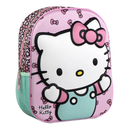 Mochila 3D Hello Kitty 31cm - 8445484510089