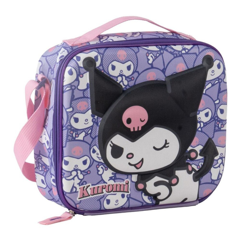Bolsa portameriendas 3D Kuromi Hello Kitty - 8445484630442