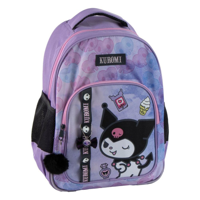 Mochila Kuromi Hello Kitty 42cm adaptable - 8445484630855