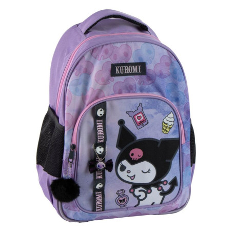 Mochila Kuromi Hello Kitty 42cm adaptable - 8445484630855