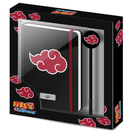 Set diario + boligrafo Naruto Shippuden - 8445118075434