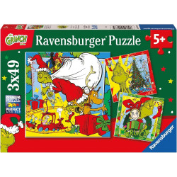 Puzzle El Grinch 3x49pzs - 4005555040675