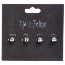 Set 4 abalorios hechizo Harry Potter surtido - 5055583407208