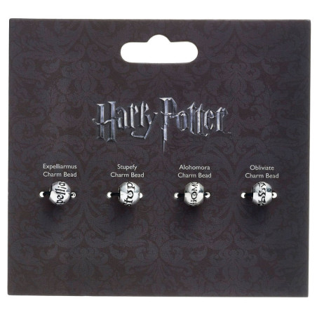 Set 4 abalorios hechizo Harry Potter surtido - 5055583407208