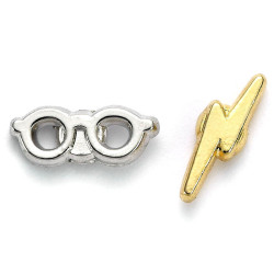 Pendientes Lightening Bolt and Glasses Harry Potter - 5055583421914
