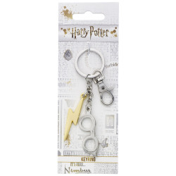 Llavero Lightning Bolt & Glasses Harry Potter - 5055583428357