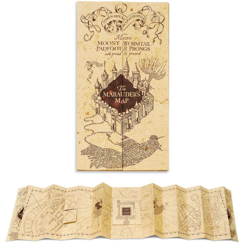 Mapa Del Merodeador Harry Potter - 8435497265663