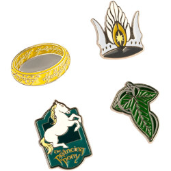 Set 4 pins El Señor de Los Anillos - 8435497297893