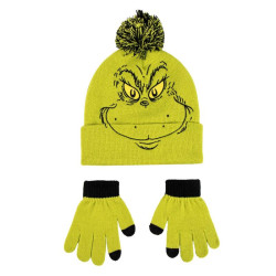 Set gorro y guantes El Grinch - 8445484529593