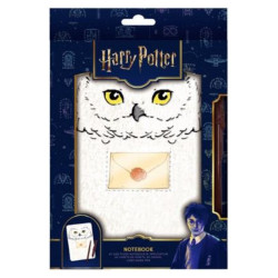 Cuaderno A5 + boligrafo Hedwig Harry Potter - 8719668028869