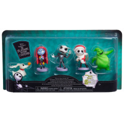 Blister 5 figuras Pesadilla Antes de Navidad Disney - 886144176883