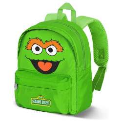 Mochila Oscar Barrio Sesamo 27cm - 8445118089226