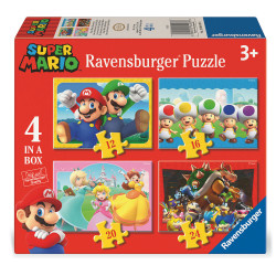 Puzzle Super Mario Bros 12-16-20-24pzs - 4005555041078