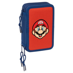 Plumier Mamma Mia Super Mario Bros triple 37pzs - 8412688609574
