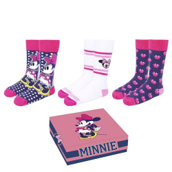 Set 3 calcetines Minnie Disney - 8445484011319