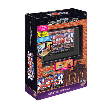 Diorama Mega Drive Street Figther Console Heroes - 0990311800133