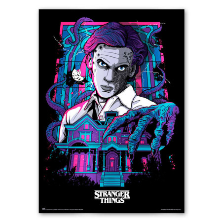 Poster luminiscente Stranger Things - 8435497297299