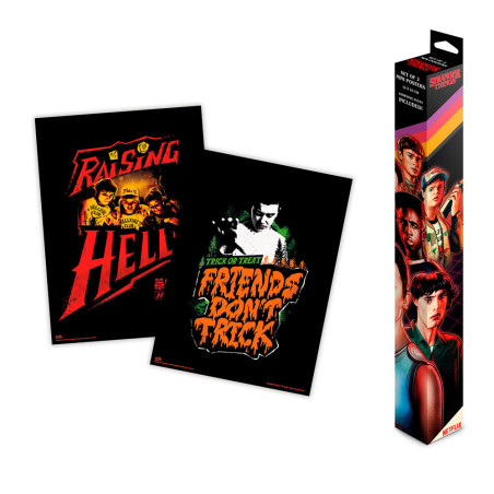 Set 2 mini posters Stranger Things - 8435747808473