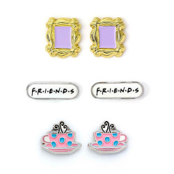 Set 3 pares de pendientes Friends - 5055583432811