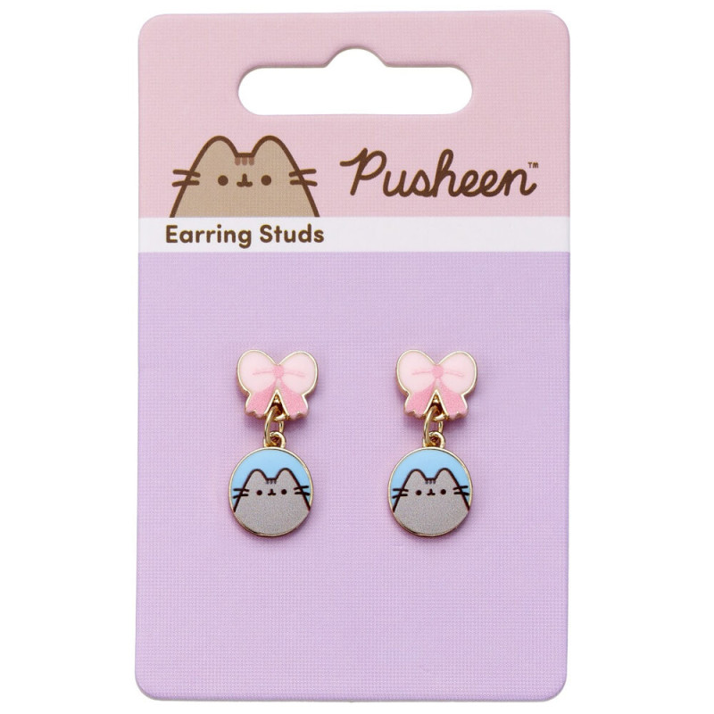 Pendientes Lazos Pusheen - 5055583453342