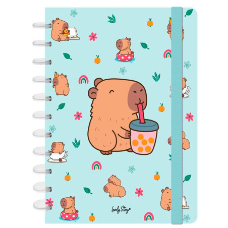 Cuaderno A4 Bubble Tea Capibara - 8435458155309