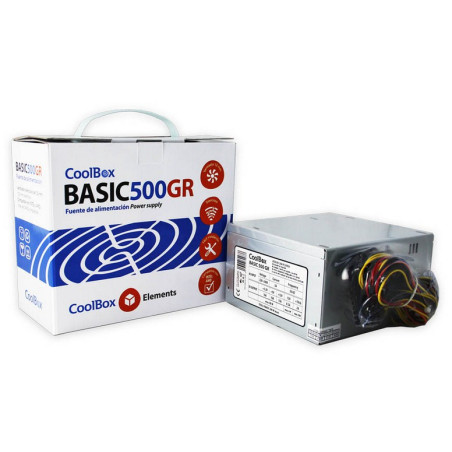 Coolbox Fuente Alimentacion Atx 500W Basic 500Gr (10) - 8437013799737